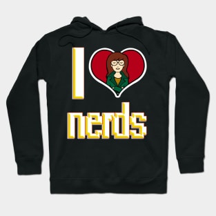 I Love Nerds (Daria) Hoodie